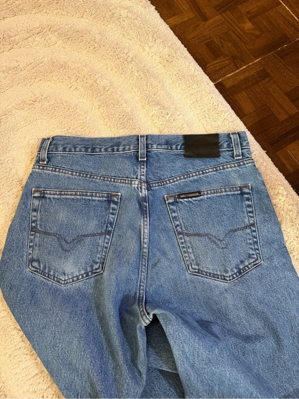 Harley Davidson Men's Blue Straight-leg jeans
